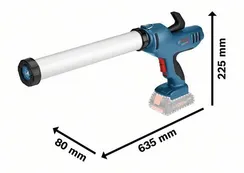 Аккумуляторный пистолет для герметика Bosch GCG 18V-600 соло