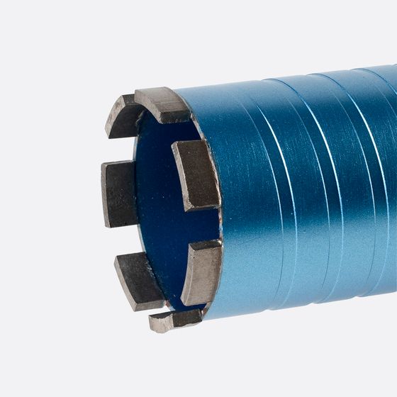 Алмазная коронка Bycon для сверления с микроударом D72 L300 №2 Алмазная коронка Bycon для сверления с микроударом D72 L300 №2