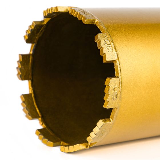 Коронка алмазная по бетону 120x400 мм Golden Dragon 1 1/4" UNC №2