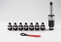 Набор держатель KM3-GT12 с обгонными муфтами (M5-M16) ISO