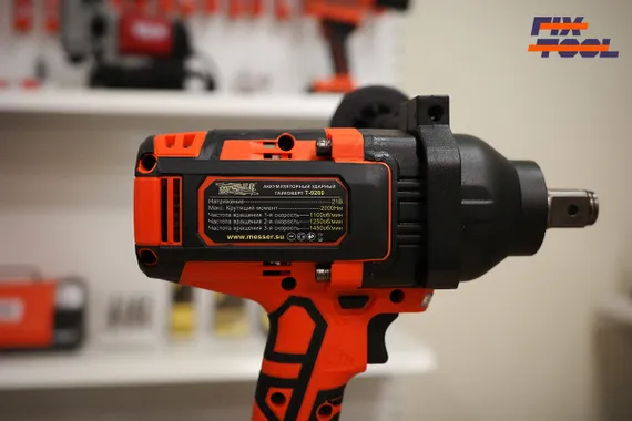 Гайковерт MESSER T9200 аккумуляторный ударный 6Ач