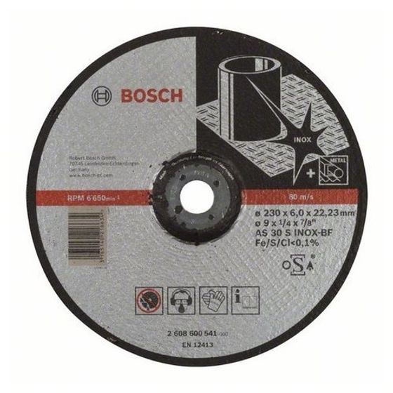 Зачистной круг Bosch Expert for INOX 230 x 6 мм №1
