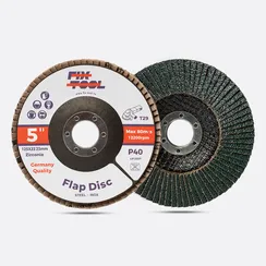 Круг лепестковый торцевой 125x22 мм Fix-Tool Z P40 INOX