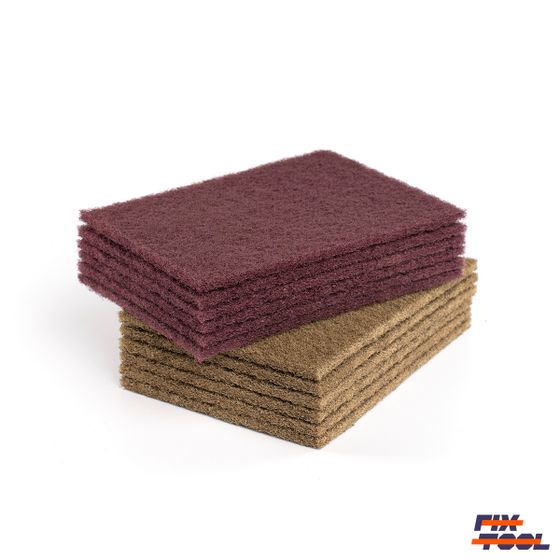 Набор листов скотч брайт FB №5 Extra Fine и Very Fine Soft №1