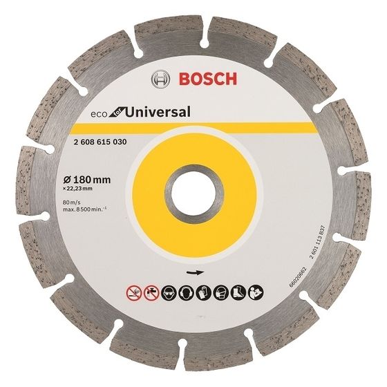 Алмазный диск Bosch ECO Universal 180х22,23 мм 2608615030