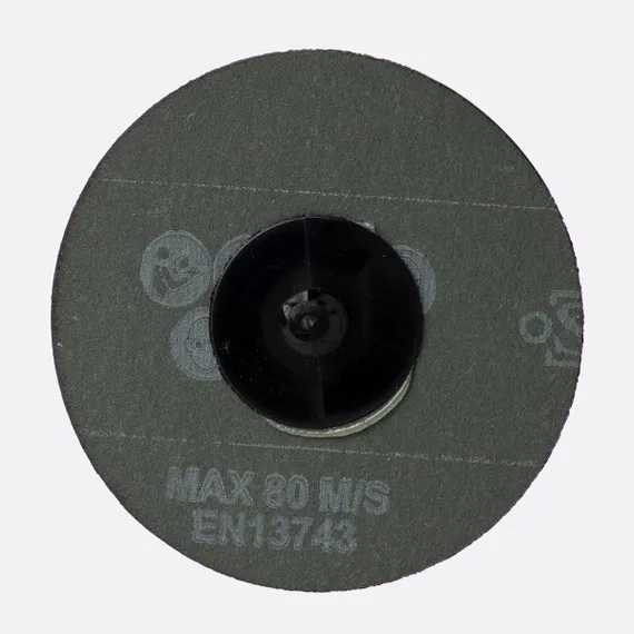 Круг фибровый шлифовальный Fix-Tool Ceramic P40, Roloc 75 мм, керамическое зерно сторона крепления