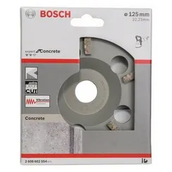 Алмазная шлифовальная чашка 125 мм Bosch 2608602554