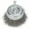 Чашечная щетка BOSCH ворс нержавеющая сталь 0,3х60 мм для дрели