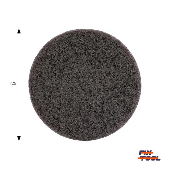 Круг скотч-брайт нетканый 125 мм Fix-Tool Ultra Fine P600 10 шт/уп №2 Круг скотч-брайт нетканый 125 мм Fix-Tool Ultra Fine P600 10 шт/уп №2