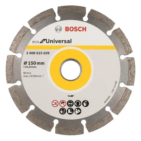 Алмазный диск Bosch ECO Universal 150х22,23 мм 2608615029