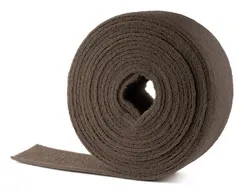 Скотч брайт MIRKA Mirlon рулон коричневый 115 мм x 10 м Micro Fine P2000