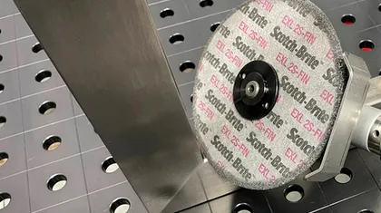 Как зачистить угловой сварочный шов?