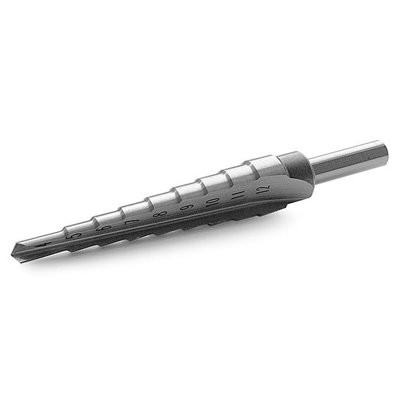 Ступенчатое сверло Messer 4-12 мм 9 ступеней №1