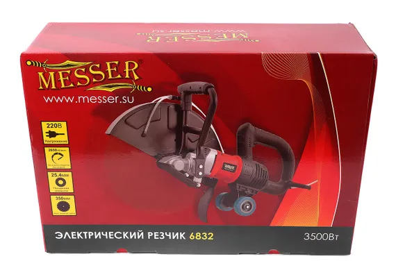 Электрический бетонорез MESSER 6832 упаковка