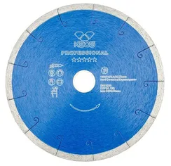 Алмазный диск по керамограниту 180х25,4/22,23 мм KEOS Professional