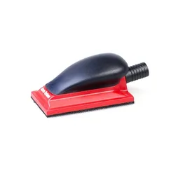 Малый шлифок Abrex 70 х 125мм на липучке, 13 отверстий с адаптором для шланга