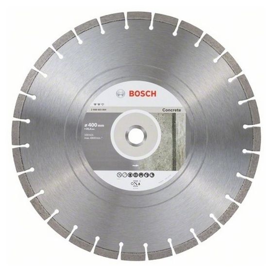 Алмазный диск Bosch Expert for Concrete 400х25,4 мм 2608603804