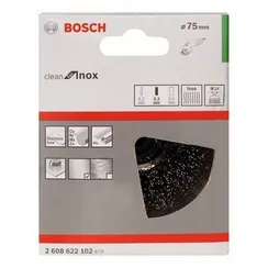 Чашечная щетка Bosch М14 0,3х75 мм пучки нержавеющая сталь