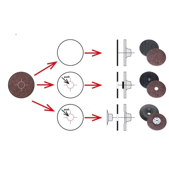 Скотч-брайт Bosch круг пурпурный SCM 125 мм Extra Coarse №6 Скотч-брайт Bosch круг пурпурный SCM 125 мм Extra Coarse №6