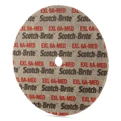 Нетканый прессованный круг ROXPRO 150х3х13мм 6A Medium