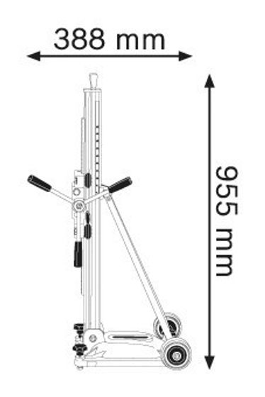 Стойка сверлильного станка Bosch GCR 350 Professional 0601190200 №2 Стойка сверлильного станка Bosch GCR 350 Professional 0601190200 №2