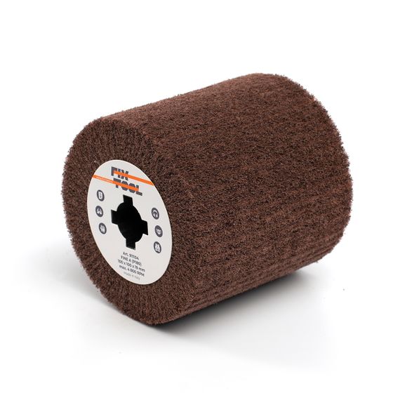 Шлифовальный валик нетканый Fix-Brite 100х100х19 FINE А (P180) №1