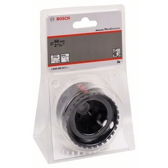 Алмазная коронка по керамограниту Bosch 68 мм - Diamond for Hard Ceramics 2608580317