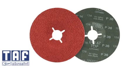 Фибровые круги TAF керамическое зерно – Уже в продаже!