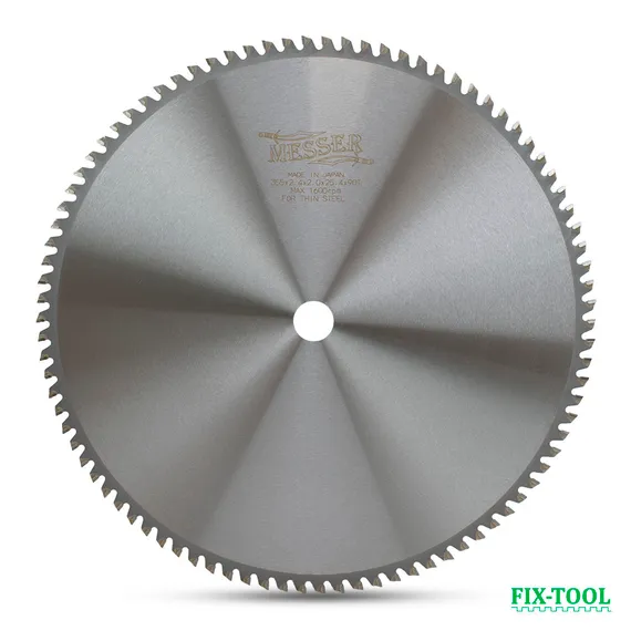 Твердосплавный диск по тонкой стали 355х25,4 мм Messer 10-40-358