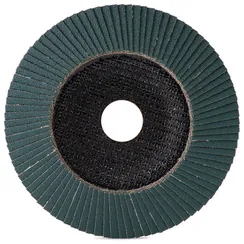 Круг лепестковый торцевой PFERD STEELOX PSF 125x22,23 Z120 конический