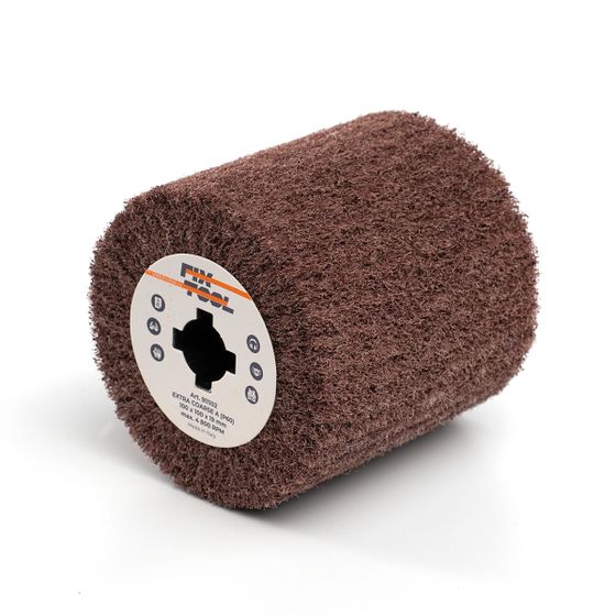 Шлифовальный валик нетканый Fix-Brite 100х100х19 EXTRA COARSE А (P60) №1