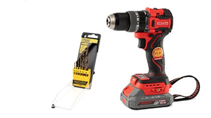 Аккумуляторная ударная дрель-шуруповерт FELISATTI 65Нм FT1088 (кейс, 2 аккум.2.0Ач) №2 Аккумуляторная ударная дрель-шуруповерт FELISATTI 65Нм FT1088 (кейс, 2 аккум.2.0Ач) №2