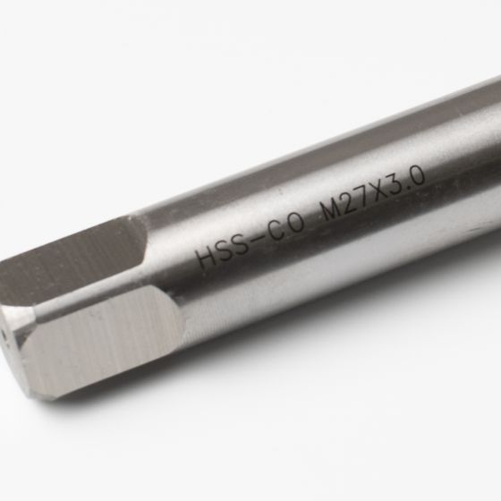 Метчик маш/руч спиральный M27X3.0 DIN376 HSS-Co №3