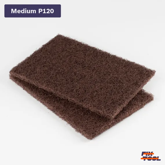 Лист скотч брайт Medium P120 2 шт