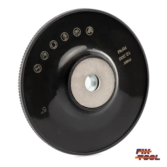 Фото оправки для фибровых кругов со стороны крепления