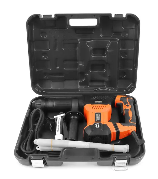 Перфоратор MESSER DS-15 SDS-maх продается в пластиковом кейсе для хранения и транспортировки