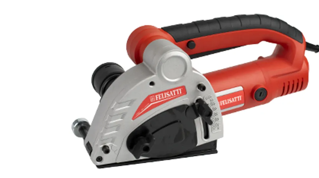 Штроборез Felisatti FT 8807: работа по армированному бетону и кирпичу без пыли