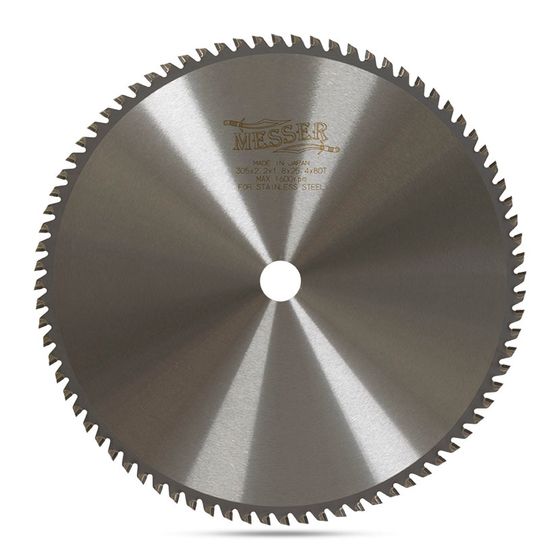 Пильный диск Messer 305 x 25,4 x 1,8 мм T80 по нержавеющей стали №1