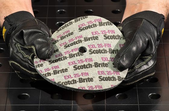 Круг Scotch-Brite 3M EXL 2S-FIN 150x6x13 мм 13741 №4