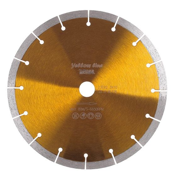 Алмазный диск по бетону 230х22,2 MESSER Yellow Line 01-03-230 №1