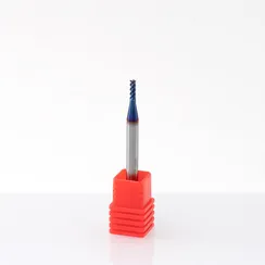 Концевая фреза с плоским торцом 2,0x5,0x50 мм 4 зуба, HRC 65, Nano Blue