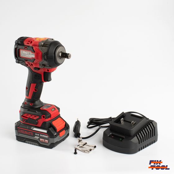 Аккумуляторный ударный гайковерт FELISATTI 650Нм FT15837 №5 Аккумуляторный ударный гайковерт FELISATTI 650Нм FT15837 №5