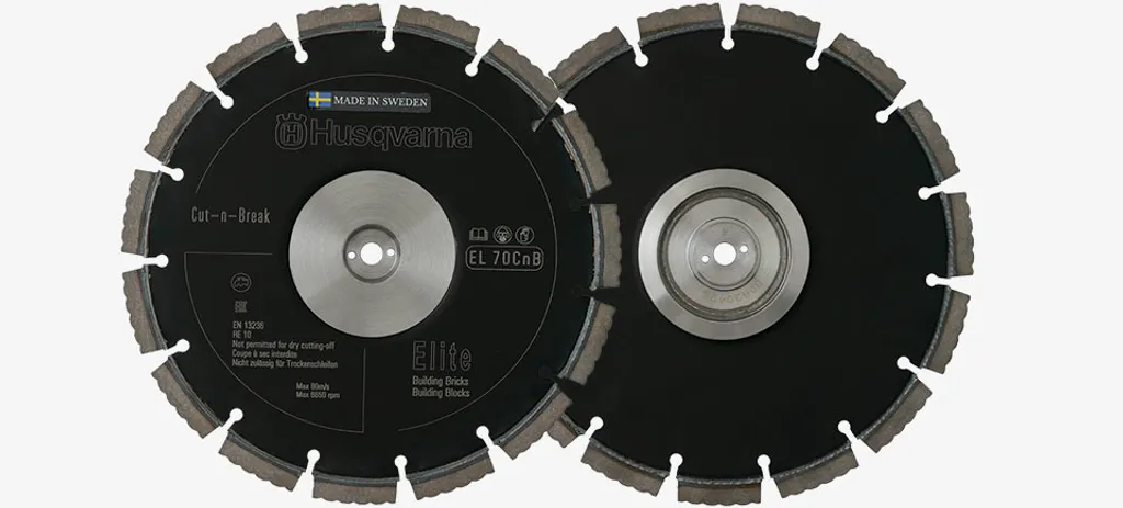 Какие диски выбрать для Husqvarna Cut-n-Break?
