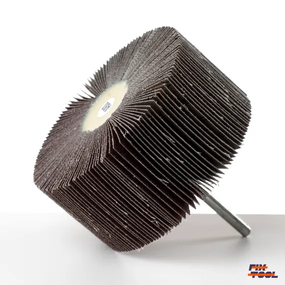 Головка лепестковая абразивная 100x50x6 мм Р80