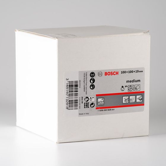 Шлифовальный валик 100х100х19 мм Bosch нетканый Medium A №2