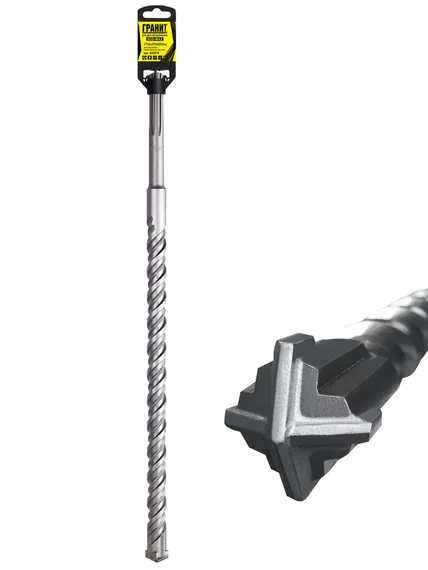 Бур по бетону SDS-max 28x570/450 Quadro-X "Гранит"
