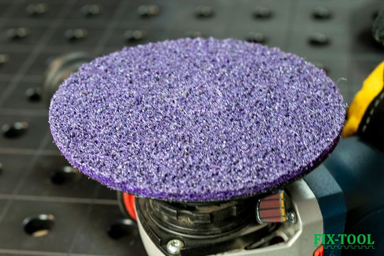 Скотч-брайт Bosch круг пурпурный SCM 125 мм Extra Coarse №4 Скотч-брайт Bosch круг пурпурный SCM 125 мм Extra Coarse №4