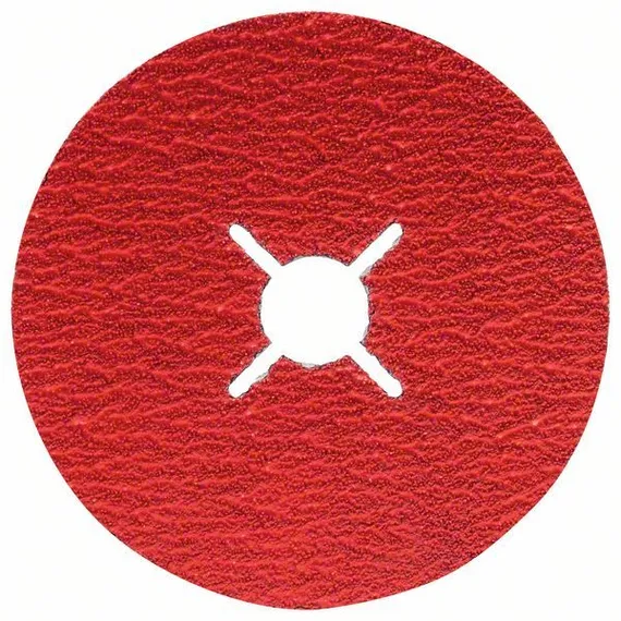 Фибровый круг Bosch 125 мм P100 Best for Metal + Inox