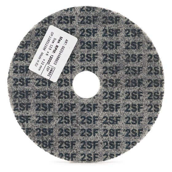 Круг прессованный нетканый Norton BearTex Rapid Blend 125x6x22 мм NEX-2SF №2