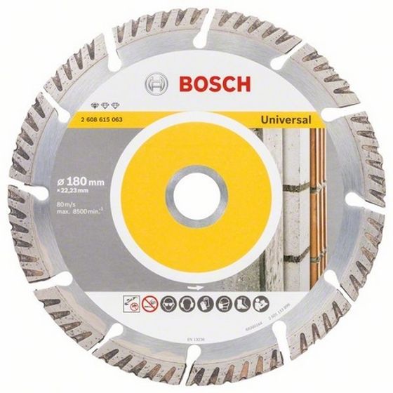 Алмазный диск Bosch Standard for Universal 180x22,23 мм 2608615063
